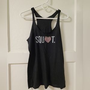 Tank Top (Peach Squat)